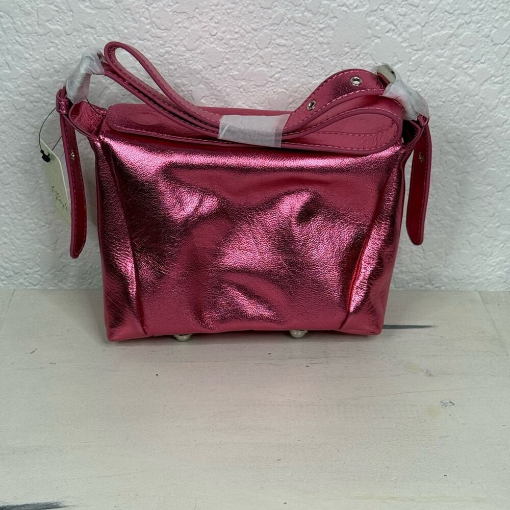 NWT Free People Sabi Shoulder bag Sangria sunset Mini bag Gypsy Boho Leather